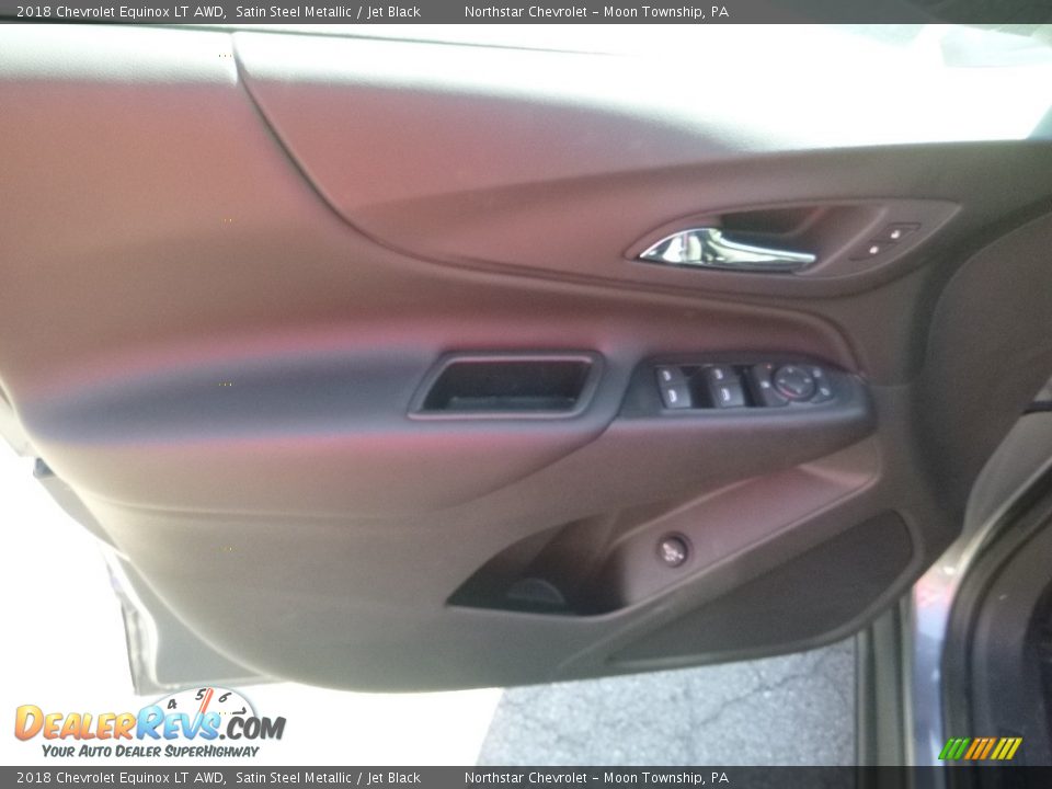 2018 Chevrolet Equinox LT AWD Satin Steel Metallic / Jet Black Photo #16