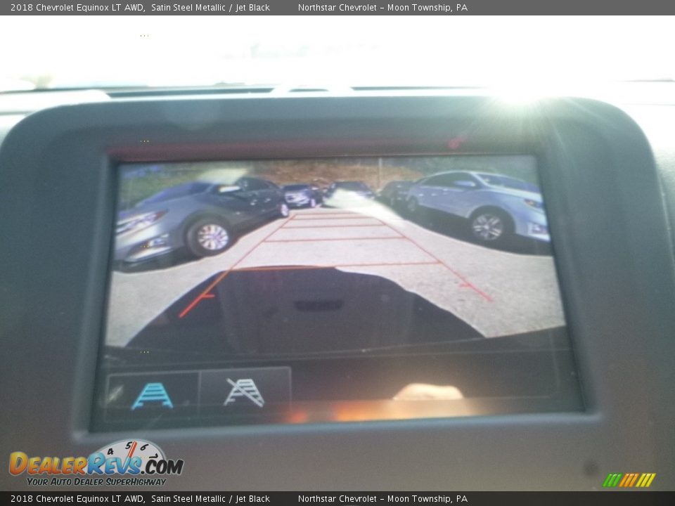 2018 Chevrolet Equinox LT AWD Satin Steel Metallic / Jet Black Photo #19