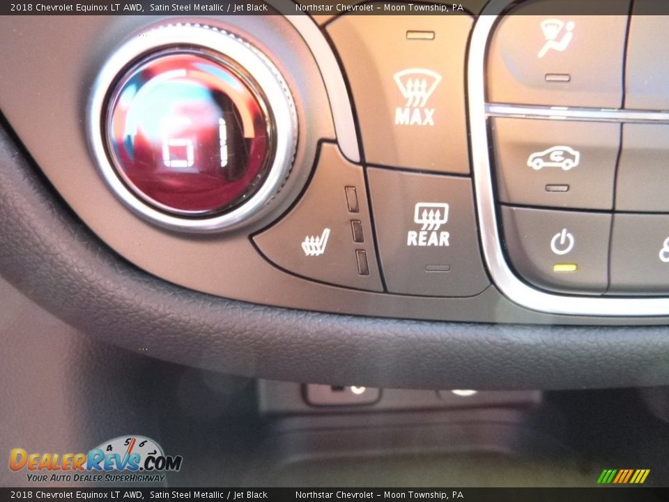 2018 Chevrolet Equinox LT AWD Satin Steel Metallic / Jet Black Photo #20