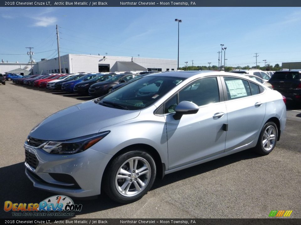 2018 Chevrolet Cruze LT Arctic Blue Metallic / Jet Black Photo #1