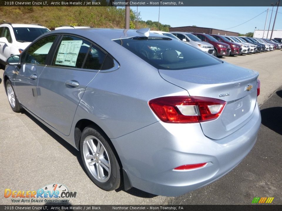 2018 Chevrolet Cruze LT Arctic Blue Metallic / Jet Black Photo #3