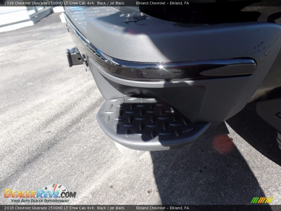 2018 Chevrolet Silverado 2500HD LT Crew Cab 4x4 Black / Jet Black Photo #14
