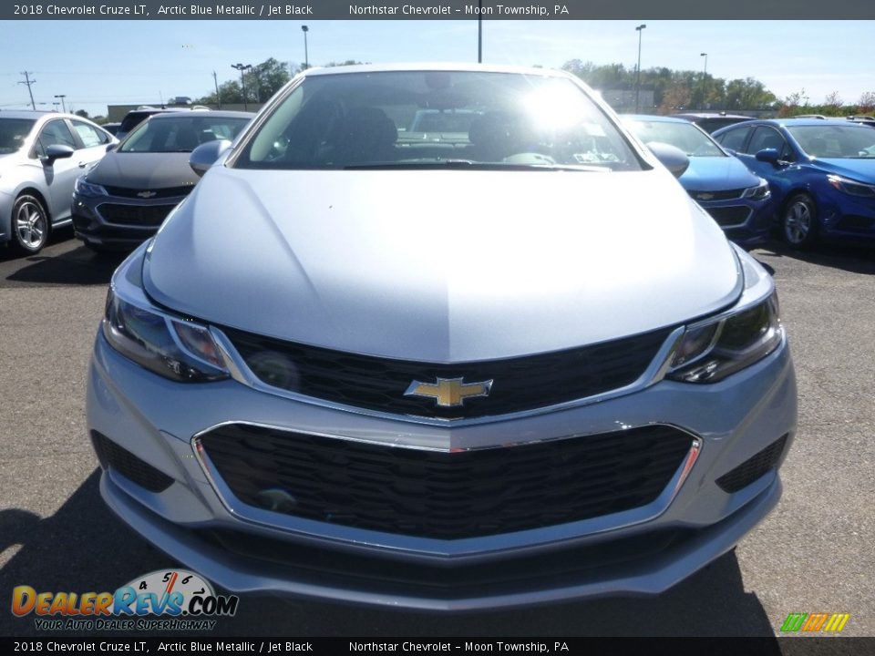2018 Chevrolet Cruze LT Arctic Blue Metallic / Jet Black Photo #8