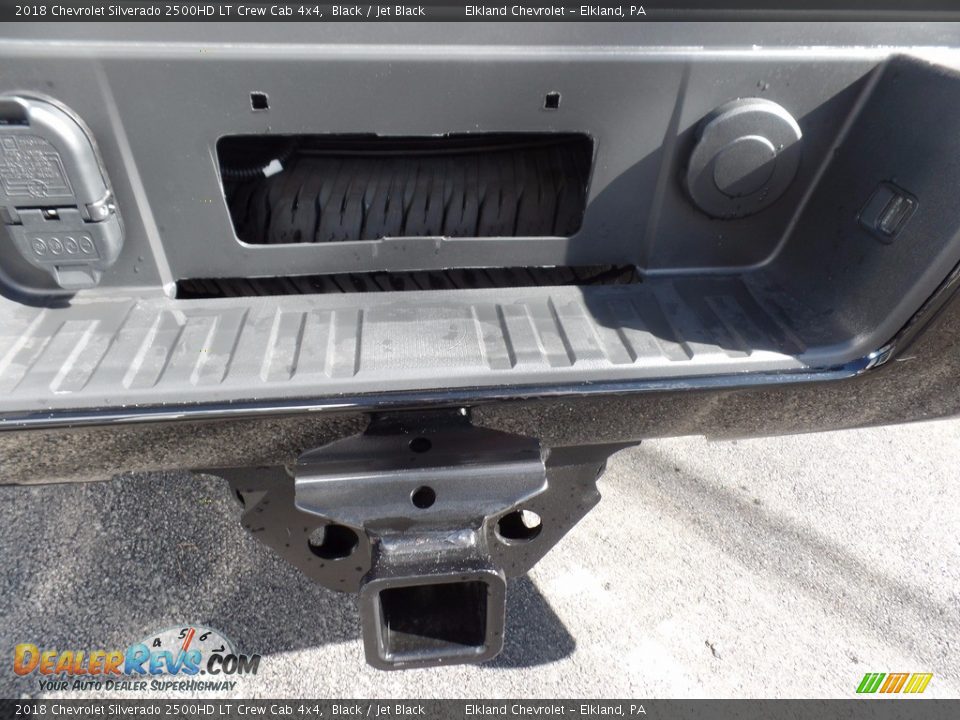 2018 Chevrolet Silverado 2500HD LT Crew Cab 4x4 Black / Jet Black Photo #15