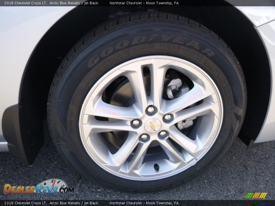 2018 Chevrolet Cruze LT Arctic Blue Metallic / Jet Black Photo #9