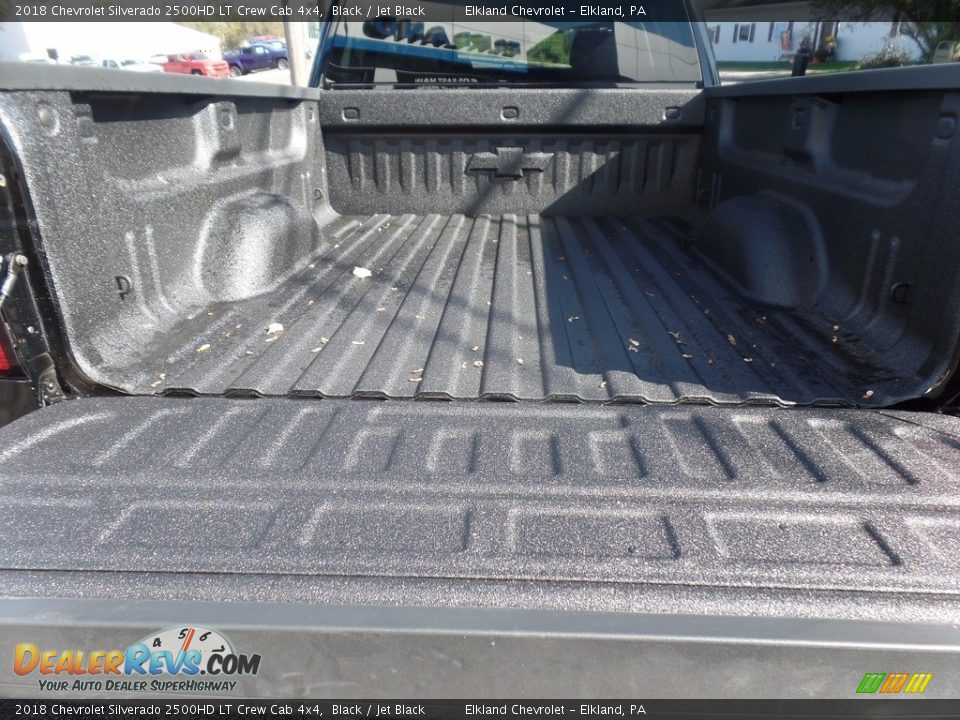 2018 Chevrolet Silverado 2500HD LT Crew Cab 4x4 Black / Jet Black Photo #16