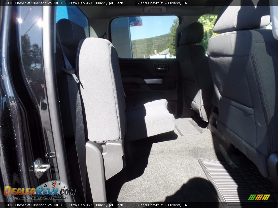 2018 Chevrolet Silverado 2500HD LT Crew Cab 4x4 Black / Jet Black Photo #20