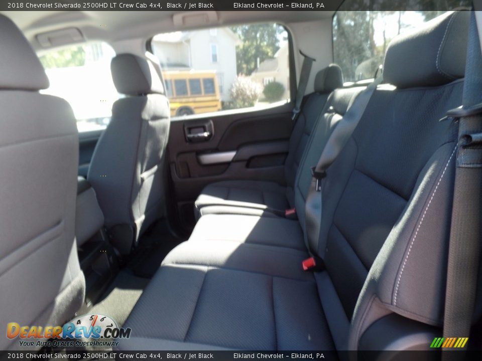 2018 Chevrolet Silverado 2500HD LT Crew Cab 4x4 Black / Jet Black Photo #21