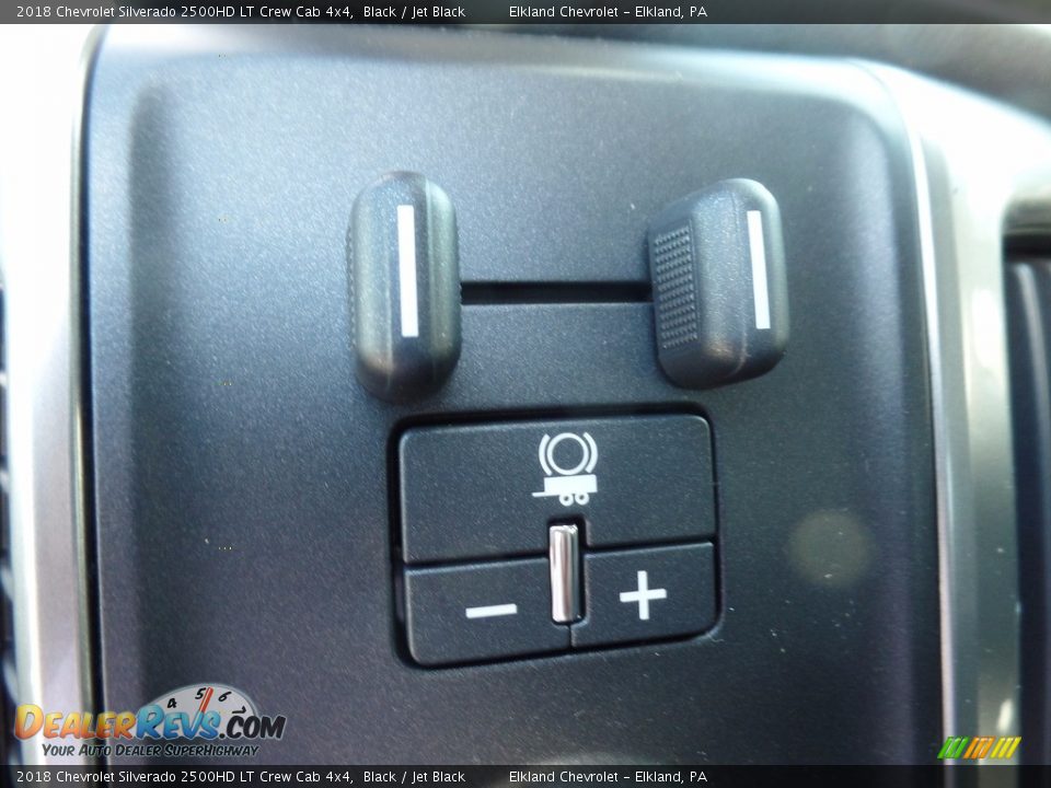 2018 Chevrolet Silverado 2500HD LT Crew Cab 4x4 Black / Jet Black Photo #25