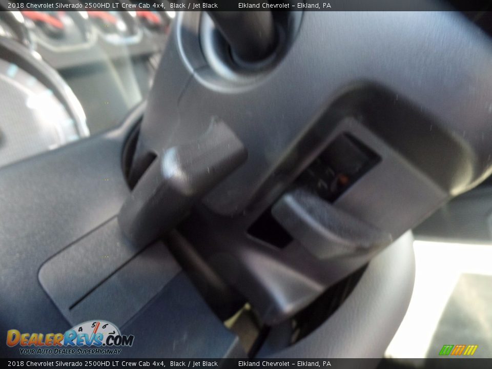 2018 Chevrolet Silverado 2500HD LT Crew Cab 4x4 Black / Jet Black Photo #27