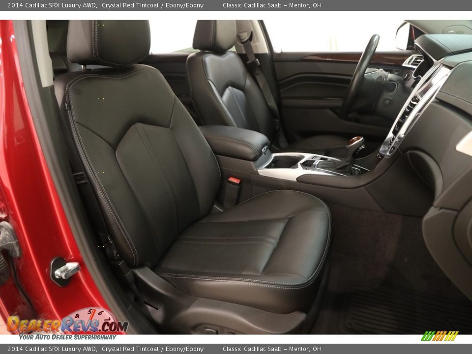 2014 Cadillac SRX Luxury AWD Crystal Red Tintcoat / Ebony/Ebony Photo #15