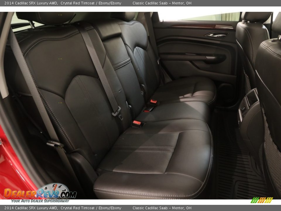 2014 Cadillac SRX Luxury AWD Crystal Red Tintcoat / Ebony/Ebony Photo #16
