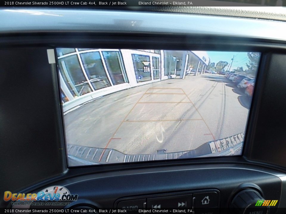 2018 Chevrolet Silverado 2500HD LT Crew Cab 4x4 Black / Jet Black Photo #33