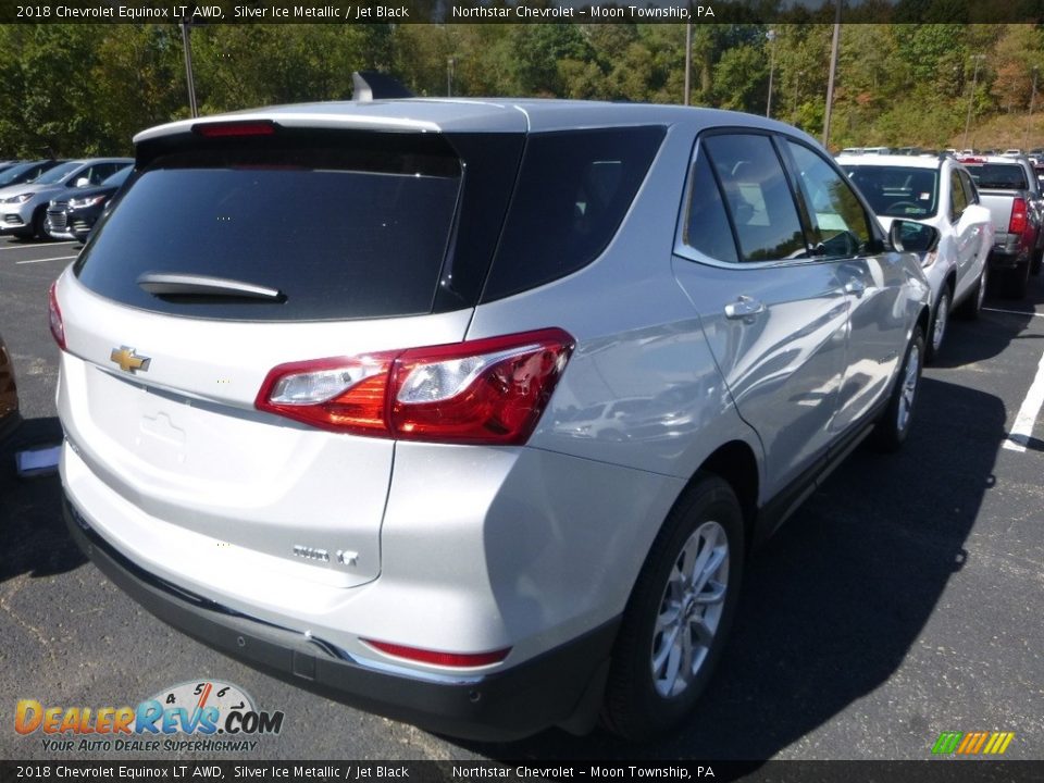 2018 Chevrolet Equinox LT AWD Silver Ice Metallic / Jet Black Photo #5