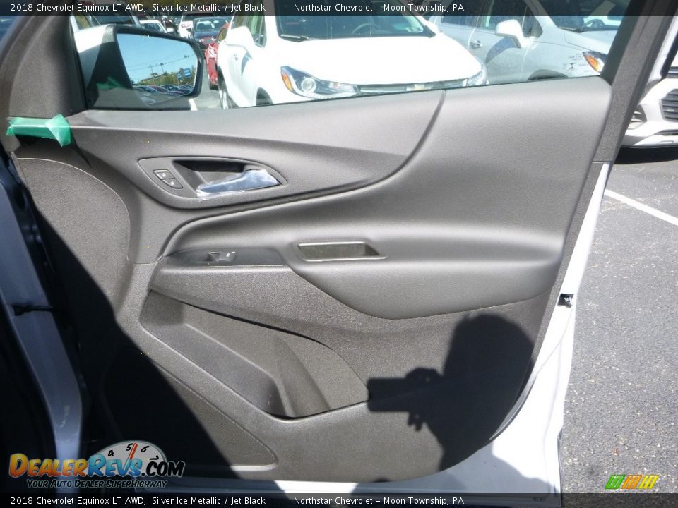 2018 Chevrolet Equinox LT AWD Silver Ice Metallic / Jet Black Photo #9