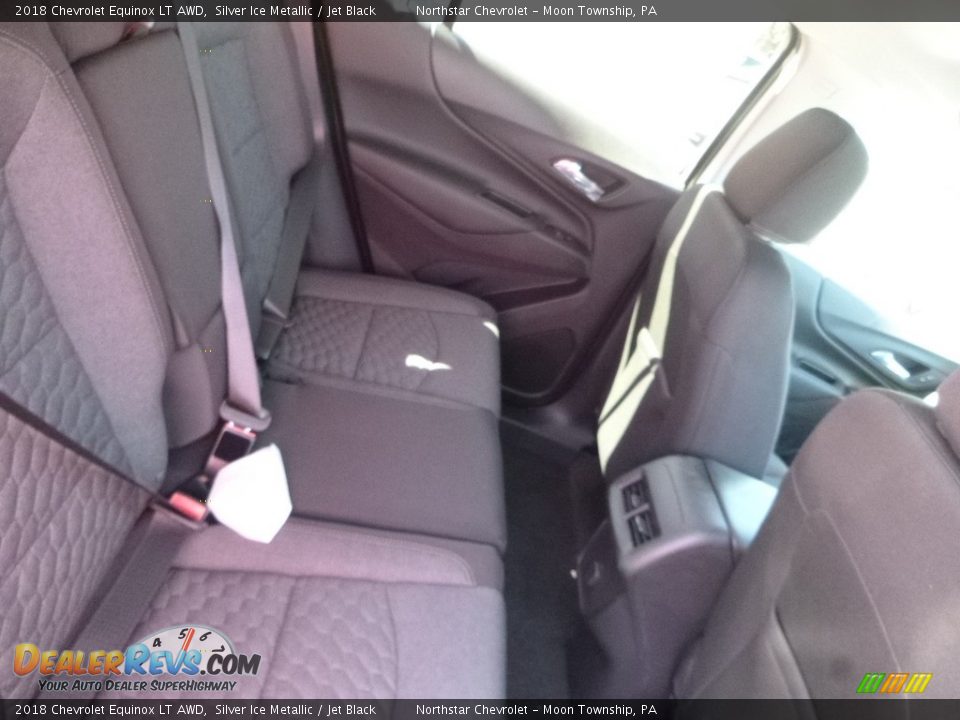 2018 Chevrolet Equinox LT AWD Silver Ice Metallic / Jet Black Photo #12