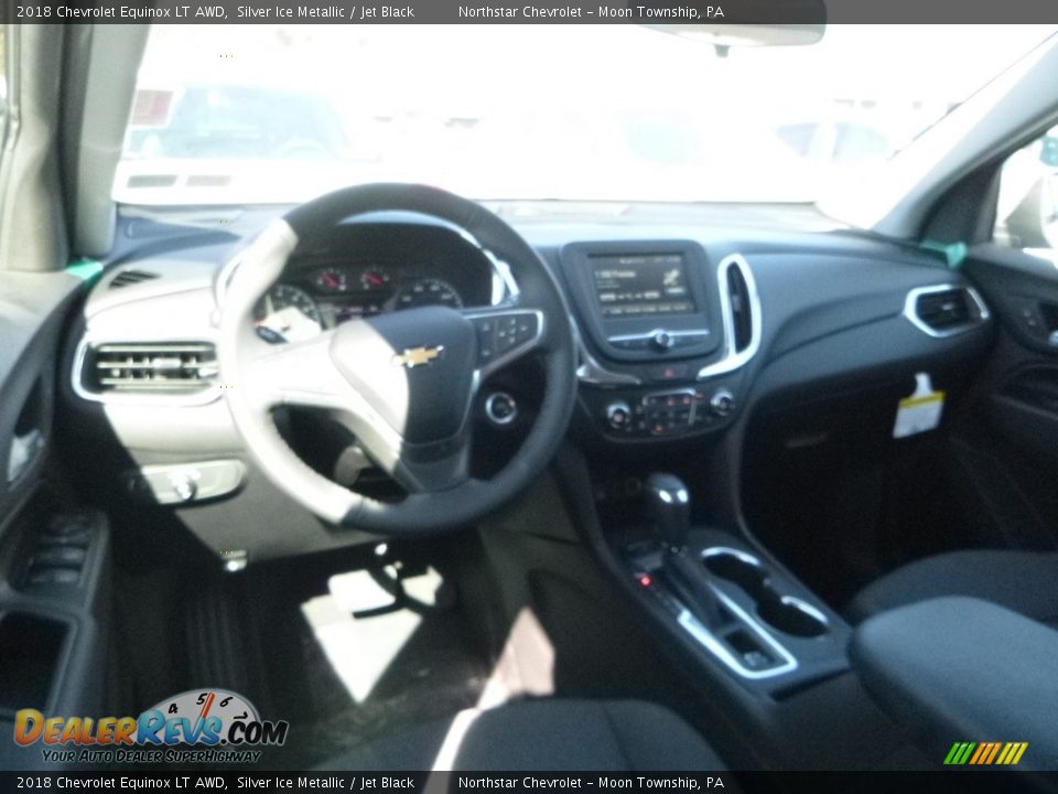 2018 Chevrolet Equinox LT AWD Silver Ice Metallic / Jet Black Photo #13