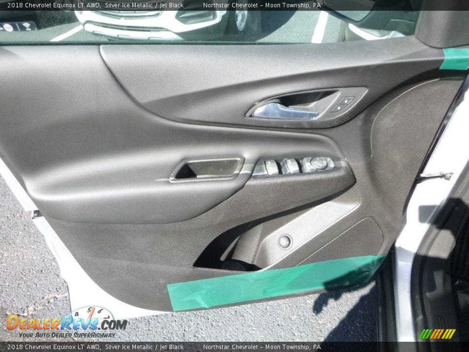 2018 Chevrolet Equinox LT AWD Silver Ice Metallic / Jet Black Photo #14