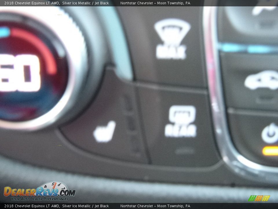 2018 Chevrolet Equinox LT AWD Silver Ice Metallic / Jet Black Photo #19