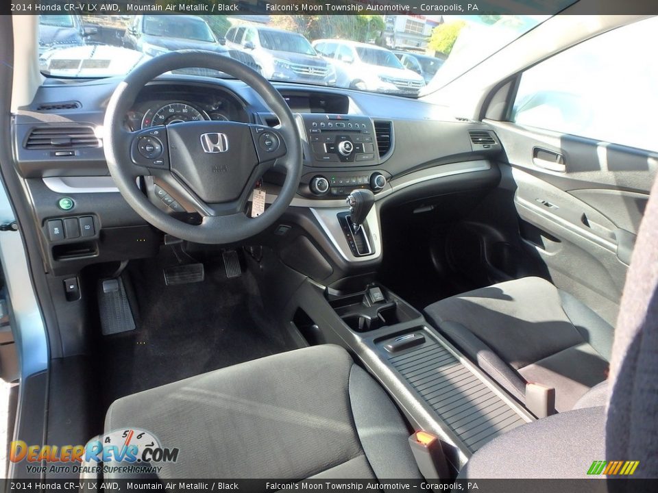 2014 Honda CR-V LX AWD Mountain Air Metallic / Black Photo #18