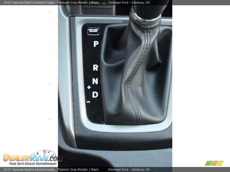 2015 Hyundai Elantra Limited Sedan Titanium Gray Metallic / Black Photo #21