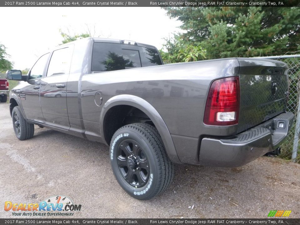2017 Ram 2500 Laramie Mega Cab 4x4 Granite Crystal Metallic / Black Photo #3