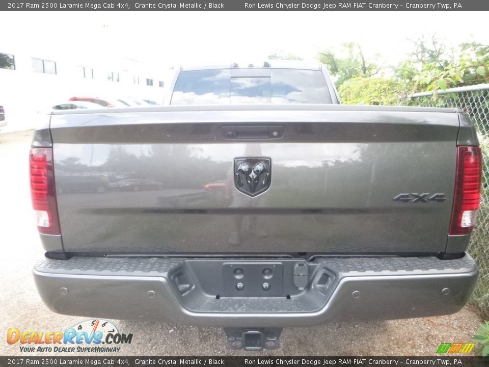 2017 Ram 2500 Laramie Mega Cab 4x4 Granite Crystal Metallic / Black Photo #4