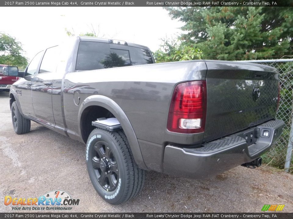 2017 Ram 2500 Laramie Mega Cab 4x4 Granite Crystal Metallic / Black Photo #5