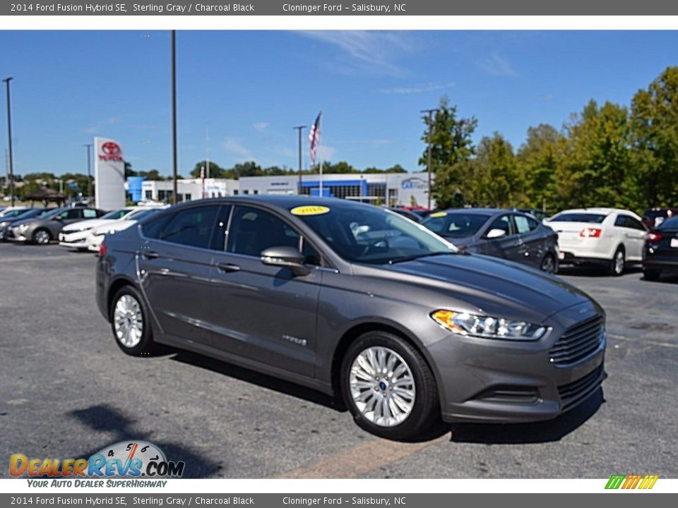 2014 Ford Fusion Hybrid SE Sterling Gray / Charcoal Black Photo #1