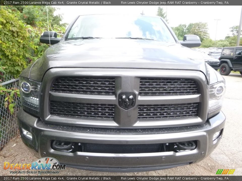 2017 Ram 2500 Laramie Mega Cab 4x4 Granite Crystal Metallic / Black Photo #8