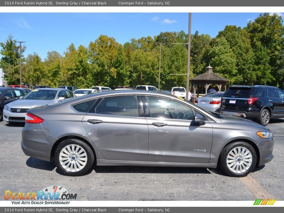2014 Ford Fusion Hybrid SE Sterling Gray / Charcoal Black Photo #2