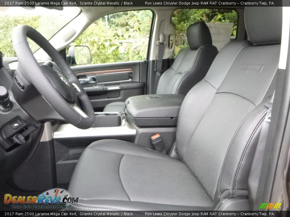 2017 Ram 2500 Laramie Mega Cab 4x4 Granite Crystal Metallic / Black Photo #9