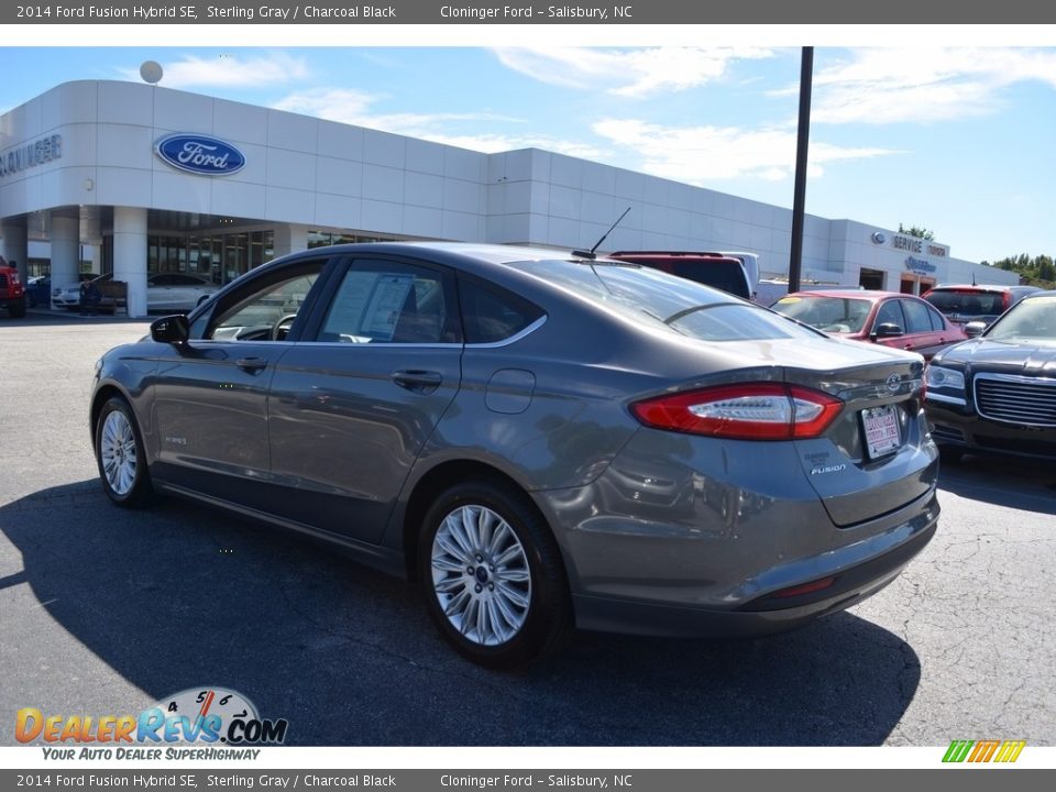 2014 Ford Fusion Hybrid SE Sterling Gray / Charcoal Black Photo #5