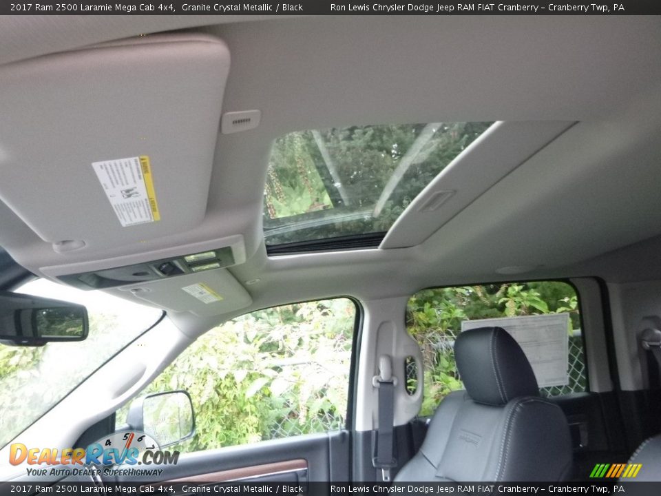 2017 Ram 2500 Laramie Mega Cab 4x4 Granite Crystal Metallic / Black Photo #13