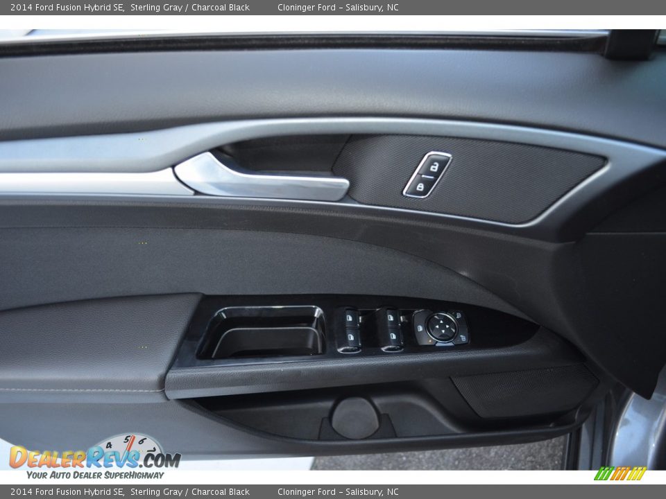 2014 Ford Fusion Hybrid SE Sterling Gray / Charcoal Black Photo #8