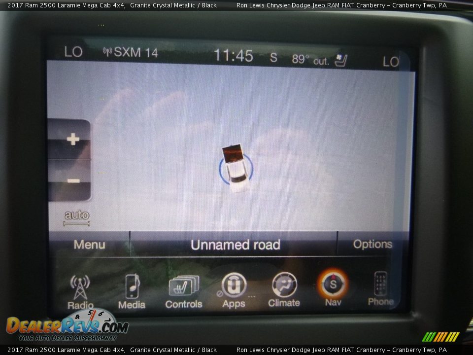 2017 Ram 2500 Laramie Mega Cab 4x4 Granite Crystal Metallic / Black Photo #15