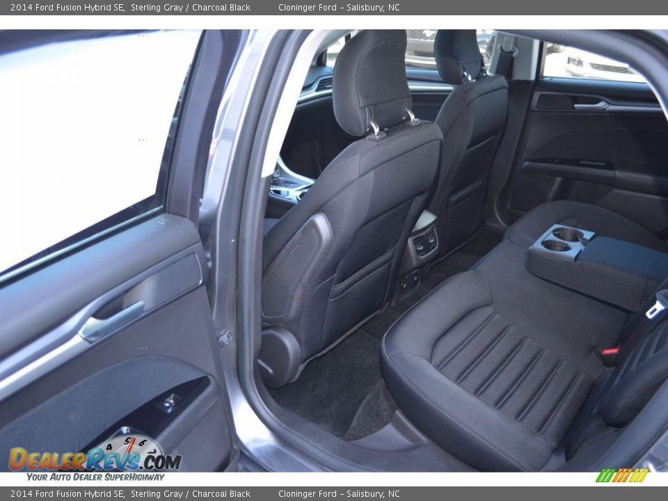 2014 Ford Fusion Hybrid SE Sterling Gray / Charcoal Black Photo #12
