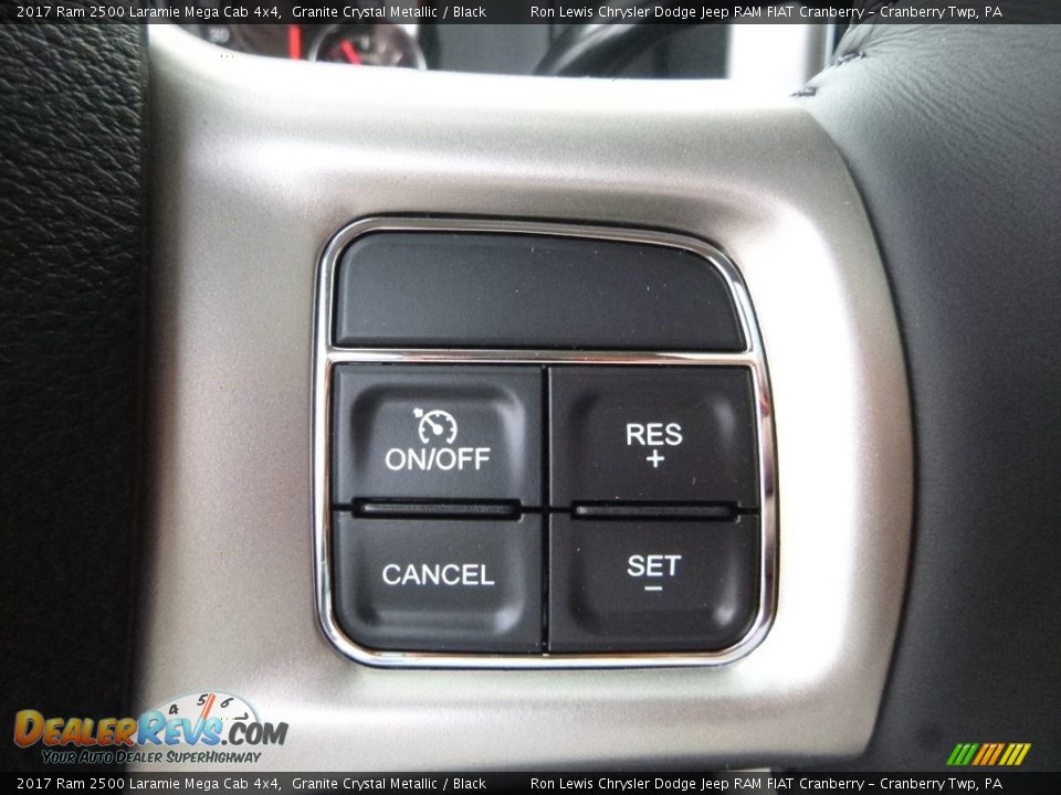 2017 Ram 2500 Laramie Mega Cab 4x4 Granite Crystal Metallic / Black Photo #18