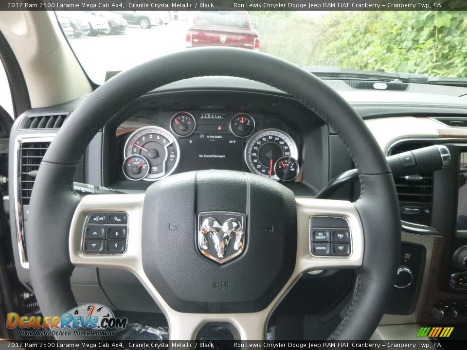 2017 Ram 2500 Laramie Mega Cab 4x4 Granite Crystal Metallic / Black Photo #20