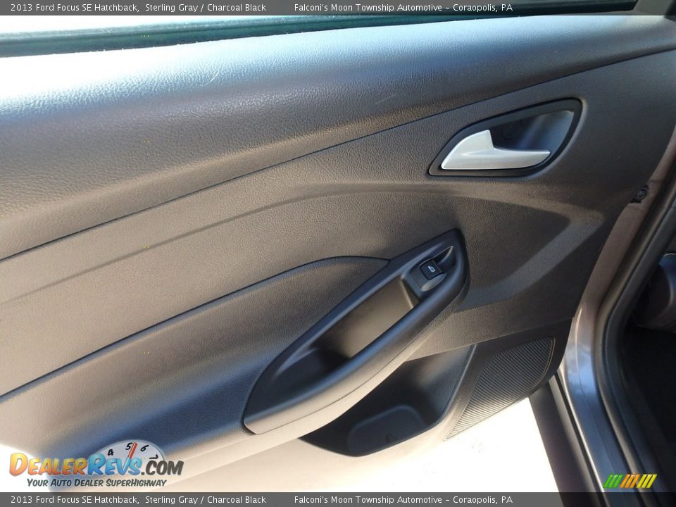 2013 Ford Focus SE Hatchback Sterling Gray / Charcoal Black Photo #19