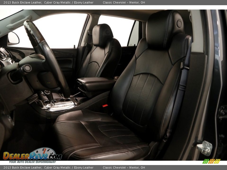 2013 Buick Enclave Leather Cyber Gray Metallic / Ebony Leather Photo #5