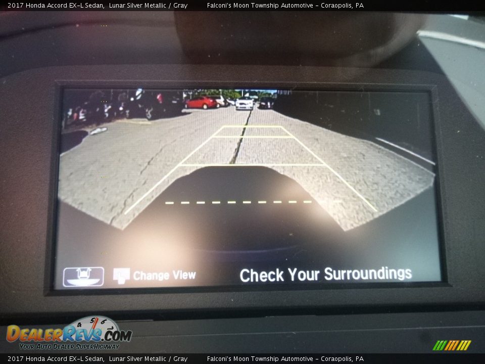 2017 Honda Accord EX-L Sedan Lunar Silver Metallic / Gray Photo #15