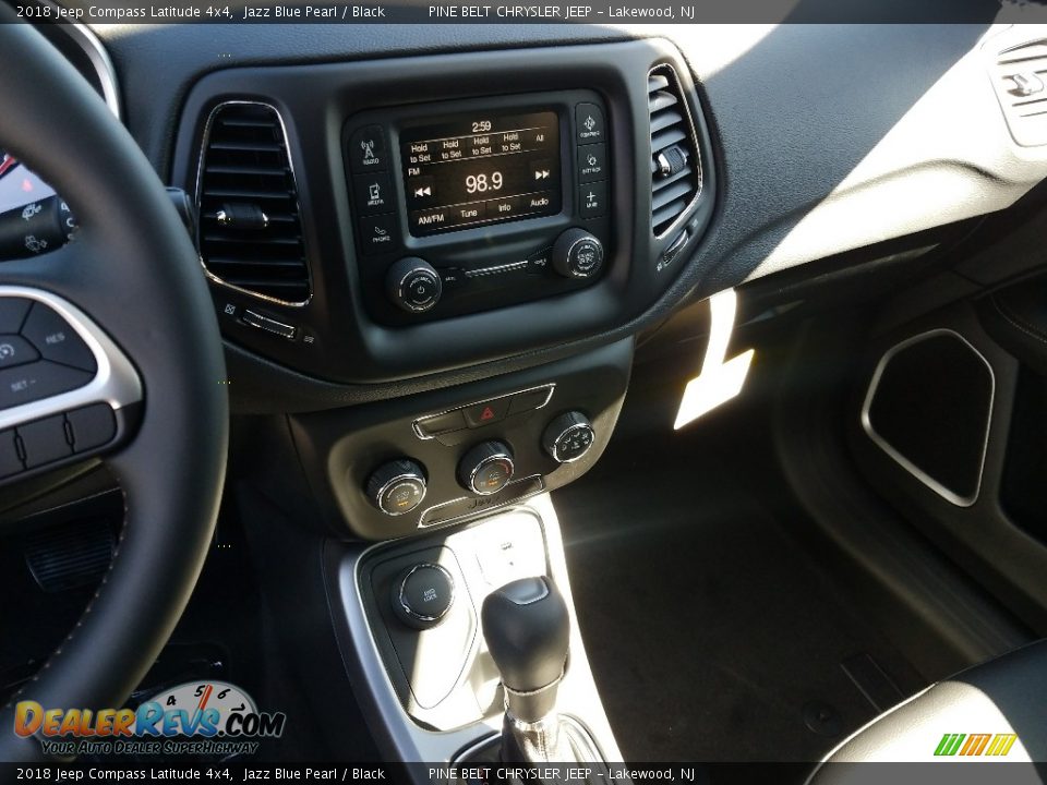 2018 Jeep Compass Latitude 4x4 Jazz Blue Pearl / Black Photo #10