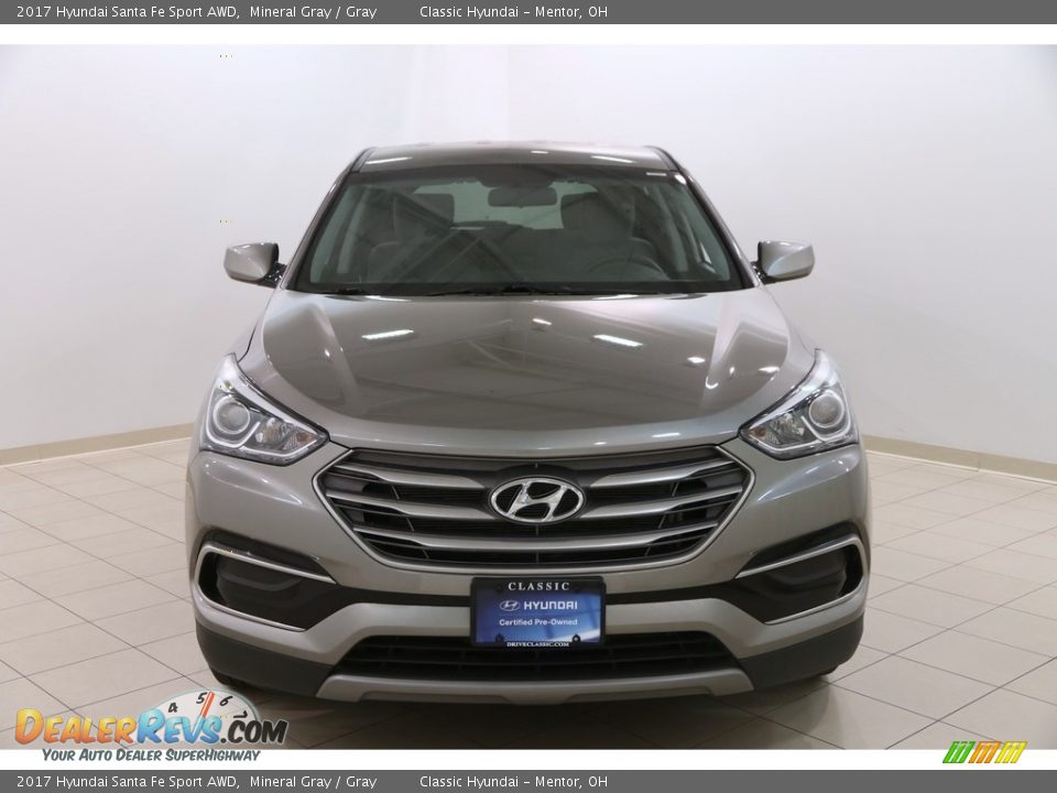 2017 Hyundai Santa Fe Sport AWD Mineral Gray / Gray Photo #2