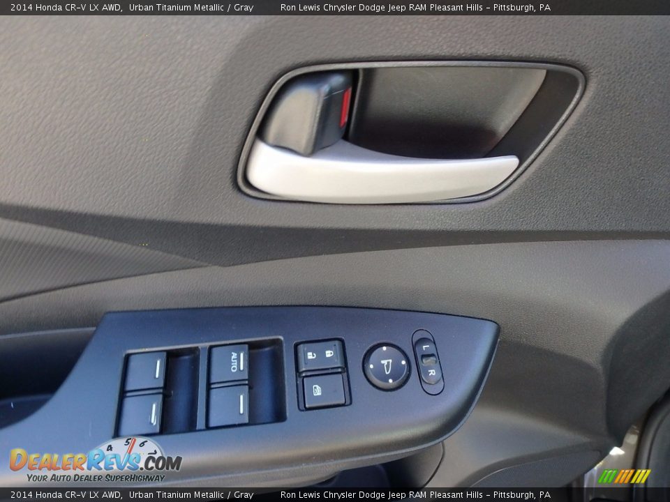 2014 Honda CR-V LX AWD Urban Titanium Metallic / Gray Photo #14