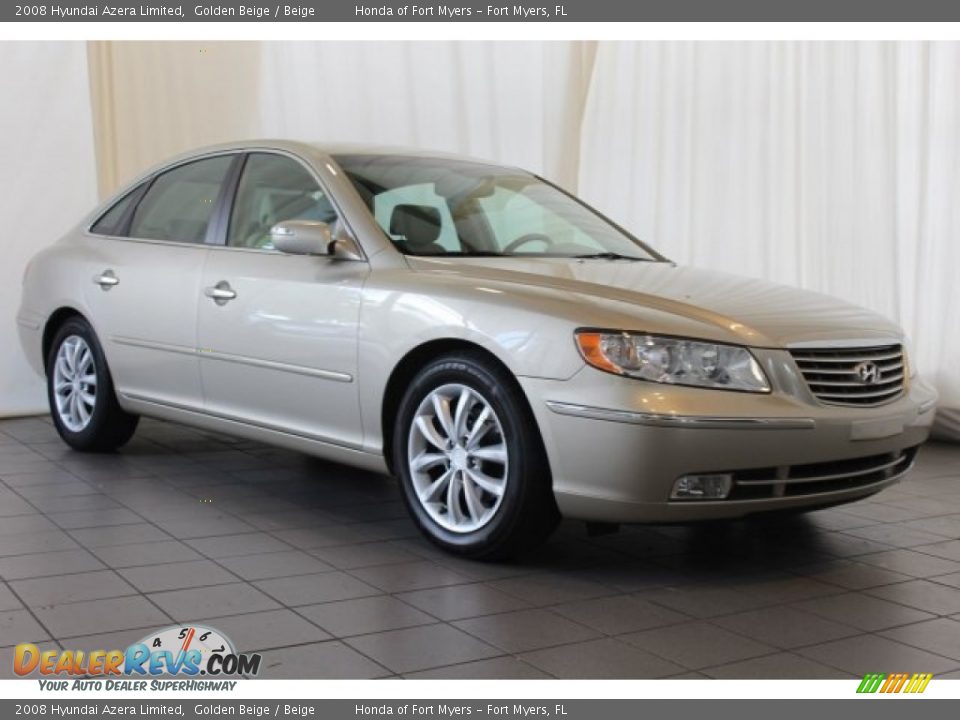 2008 Hyundai Azera Limited Golden Beige / Beige Photo #2