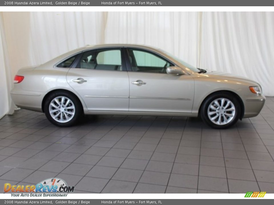 2008 Hyundai Azera Limited Golden Beige / Beige Photo #3