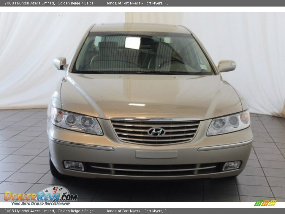 2008 Hyundai Azera Limited Golden Beige / Beige Photo #4