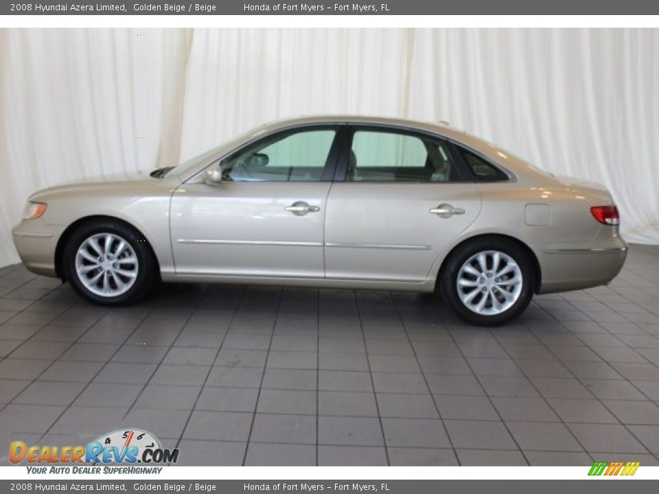 2008 Hyundai Azera Limited Golden Beige / Beige Photo #5