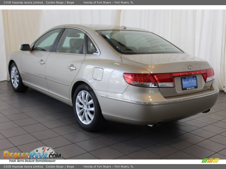 2008 Hyundai Azera Limited Golden Beige / Beige Photo #6